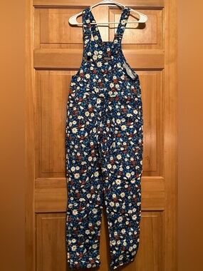 Run & Fly Ladybug & Daises Dungarees